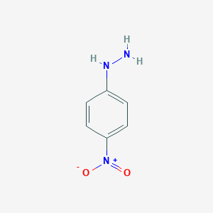 molecular formula C6H7N3O2 B089600 4-硝基苯肼 CAS No. 100-16-3