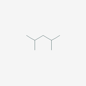 molecular formula C7H16 B089610 2,4-Dimethylpentane CAS No. 108-08-7