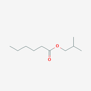 molecular formula C10H20O2 B089612 Isobutyl hexanoate CAS No. 105-79-3