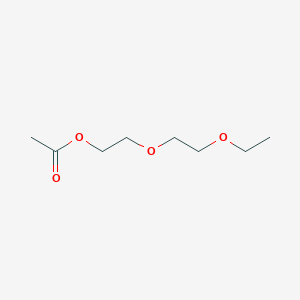 molecular formula C8H16O4 B089613 2-(2-Ethoxyethoxy)ethyl acetate CAS No. 112-15-2