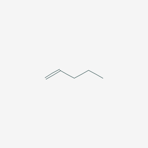 molecular formula C5H10 B089616 1-Pentene CAS No. 109-67-1
