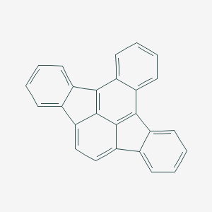 molecular formula C26H14 B089628 Benzo[A]indeno[1,2,3-FG]aceanthrylene CAS No. 192-42-7