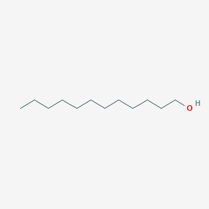 molecular formula C12H26O<br>C12H26O<br>CH3(CH2)10CH2OH B089629 1-Dodecanol CAS No. 112-53-8