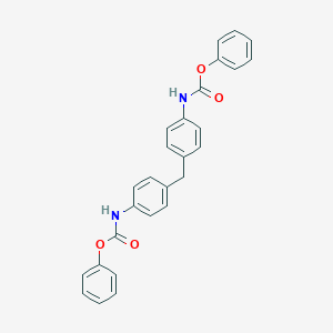 molecular formula C27H22N2O4 B089631 Diphenyl (methylenedi-4,1-phenylene)-dicarbamate CAS No. 101-65-5