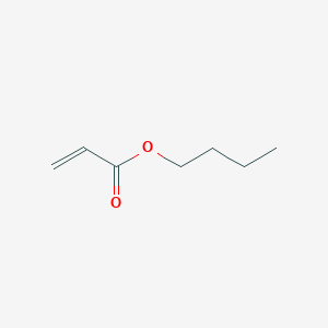 molecular formula CH2=CHCOOC4H9<br>C7H12O2<br>C7H12O2 B089632 Butyl acrylate CAS No. 141-32-2