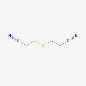 molecular formula C6H8N2S B089633 3,3'-Thiodipropionitrile CAS No. 111-97-7