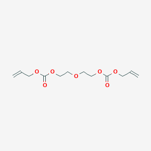 molecular formula C12H18O7 B089636 Diallyl 2,2'-oxydiethyl dicarbonate CAS No. 142-22-3