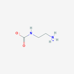 molecular formula C3H8N2O2 B089647 (2-Aminoethyl)carbamic acid CAS No. 109-58-0