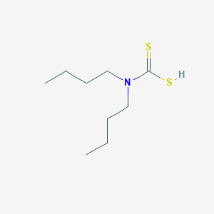 molecular formula C9H19NS2 B089651 二丁基二硫代氨基甲酸 CAS No. 150-11-8