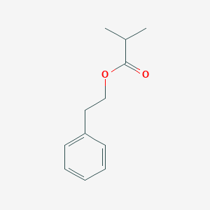 molecular formula C12H16O2 B089656 苯乙基异丁酸酯 CAS No. 103-48-0