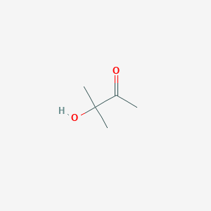 molecular formula C5H10O2 B089657 3-羟基-3-甲基-2-丁酮 CAS No. 115-22-0