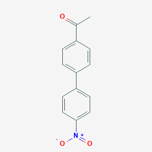 molecular formula C14H11NO3 B089666 4-Acetyl-4'-nitrobiphenyl CAS No. 135-69-3
