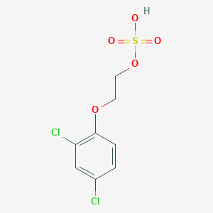 molecular formula C8H8Cl2O5S B089668 双硫仑 CAS No. 149-26-8
