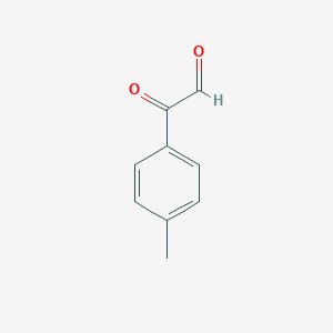molecular formula C9H8O2 B089673 2-(4-甲基苯基)-2-氧代乙醛 CAS No. 1075-47-4