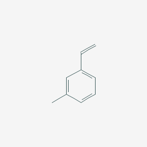 molecular formula CH3C6H4CH=CH2<br>C9H10<br>C9H10 B089682 3-Methylstyrene CAS No. 100-80-1