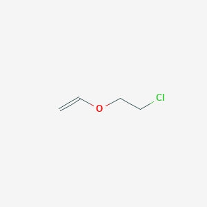 molecular formula C4H7ClO B089688 2-Chloroethyl vinyl ether CAS No. 110-75-8