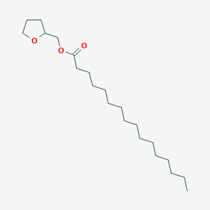 molecular formula C21H40O3 B089691 oxolan-2-ylmethyl hexadecanoate CAS No. 105-26-0