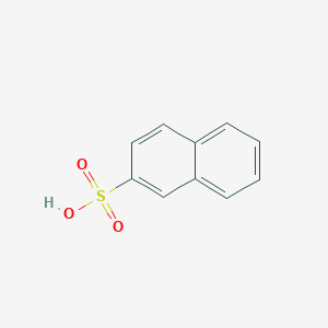 molecular formula C10H8O3S B089694 Naphthalene-2-sulfonic acid CAS No. 120-18-3