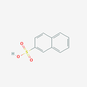 molecular formula C10H8O3S B089694 2-萘磺酸 CAS No. 120-18-3