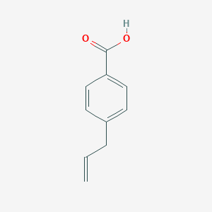 molecular formula C10H10O2 B089697 4-(2-Propenyl)benzoic acid CAS No. 1076-99-9