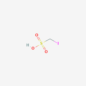 molecular formula CH3IO3S B089705 Methiodal CAS No. 143-47-5