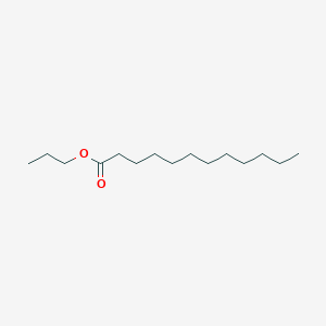 molecular formula C15H30O2 B089707 Propyl laurate CAS No. 3681-78-5