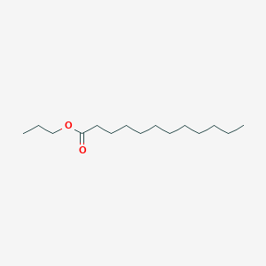 molecular formula C15H30O2 B089707 Propyl dodecanoate CAS No. 3681-78-5