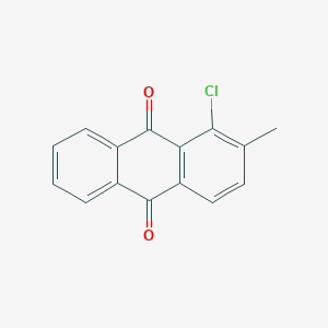 molecular formula C15H9ClO2 B089709 1-Chloro-2-methylanthraquinone CAS No. 129-35-1