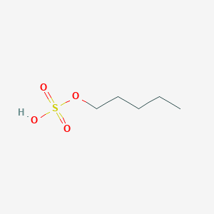 molecular formula C5H12O4S B089719 Monopentyl sulfate CAS No. 110-92-9