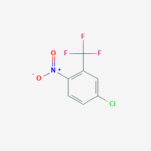molecular formula C7H3ClF3NO2 B089720 5-氯-2-硝基苯三氟甲基 CAS No. 118-83-2