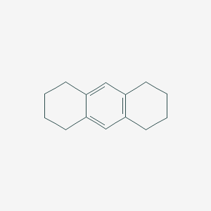 molecular formula C14H18 B089722 1,2,3,4,5,6,7,8-Octahydroanthracene CAS No. 1079-71-6