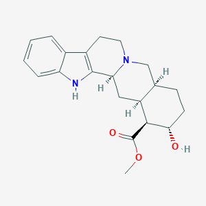 molecular formula C21H26N2O3 B089727 Rauwolscine CAS No. 131-03-3