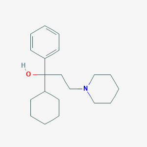 molecular formula C20H31NO B089730 Trihexyphenidyl CAS No. 144-11-6
