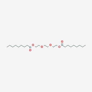 molecular formula C24H46O6 B089734 Tri(ethylene glycol) dinonanoate CAS No. 106-06-9