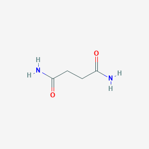 molecular formula C4H8N2O2 B089737 琥珀酰胺 CAS No. 110-14-5