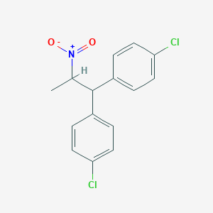 molecular formula C15H13Cl2NO2 B089739 1,1-Bis(4-chlorophenyl)-2-nitropropane CAS No. 117-27-1