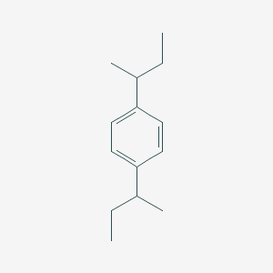 molecular formula C14H22 B089740 1,4-di(butan-2-yl)benzene CAS No. 1014-41-1