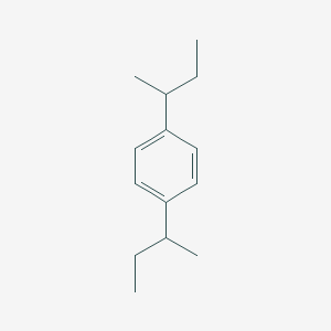 molecular formula C14H22 B089740 1,4-DI(Sec-butyl)benzene CAS No. 1014-41-1
