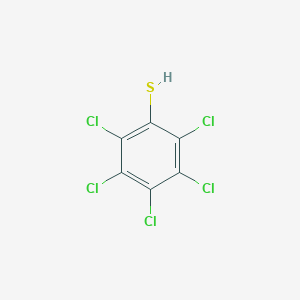 molecular formula C6HCl5S B089746 Pentachlorothiophenol CAS No. 133-49-3