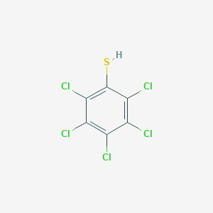 molecular formula C6HCl5S B089746 Pentachlorobenzenethiol CAS No. 133-49-3