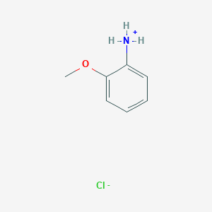molecular formula C7H10ClNO B089748 O-Anisidine hydrochloride CAS No. 134-29-2