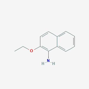 molecular formula C12H13NO B089755 2-Ethoxynaphthalen-1-amine CAS No. 118-30-9