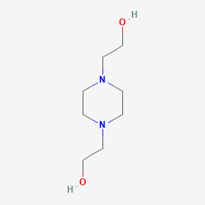 molecular formula C8H18N2O2 B089762 1,4-哌嗪二乙醇 CAS No. 122-96-3