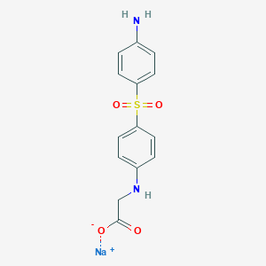 molecular formula C14H13N2NaO4S B089764 醋磺酰钠 CAS No. 127-60-6