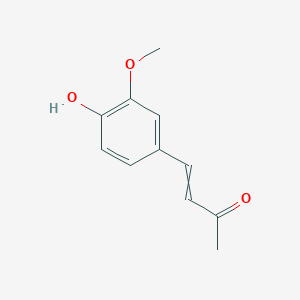 molecular formula C11H12O3 B089773 Vanillylidenacetone CAS No. 1080-12-2