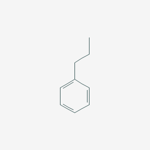 molecular formula C9H12 B089791 丙基苯 CAS No. 103-65-1