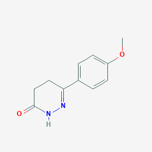 molecular formula C11H12N2O2 B089796 6-(4-甲氧基苯基)-4,5-二氢吡哒嗪-3(2H)-酮 CAS No. 1017-06-7