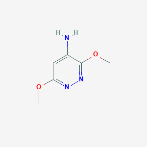3,6-Dimethoxypyridazin-4-amine
