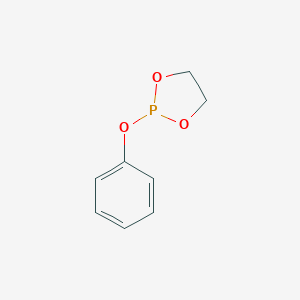 molecular formula C8H9O3P B089806 2-Phenoxy-1,3,2-dioxaphospholane CAS No. 1077-05-0