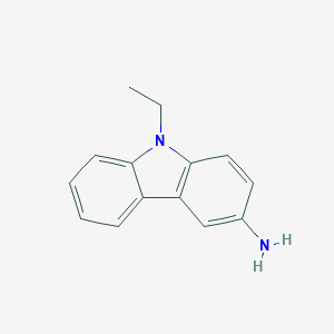 molecular formula C14H14N2 B089807 3-氨基-9-乙基咔唑 CAS No. 132-32-1